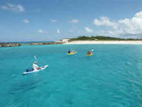 Paddling at Cape Santa Maria.
