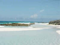 Photograph of a love beach.
